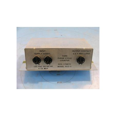 York - 025-17687-000 - Control Purge Counter