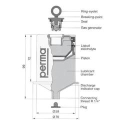 Nord - 28301000 - Kit Auto Lub Canister